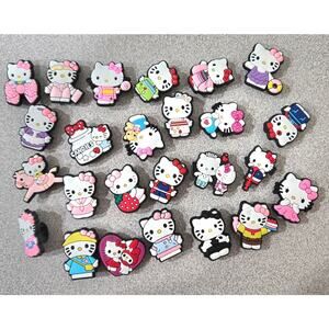 Hello Kitty Shoe Charms 25 Pieces Mixed Lot NWOTS